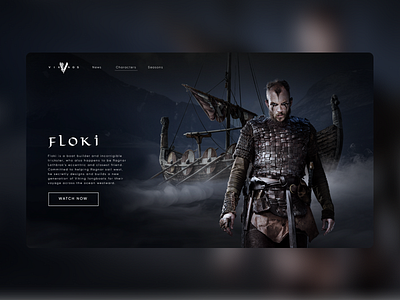 Vikings/concept character page/mattepainting