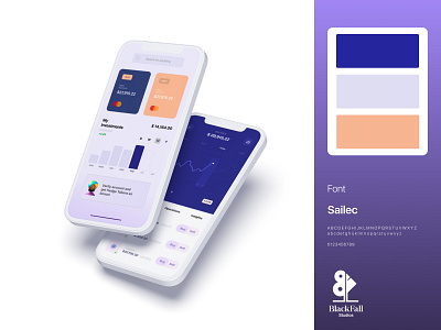 Finance App Concept app design finance ux uxui vector