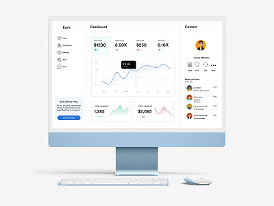 Fintech Dashboard app design finance ui ux uxui