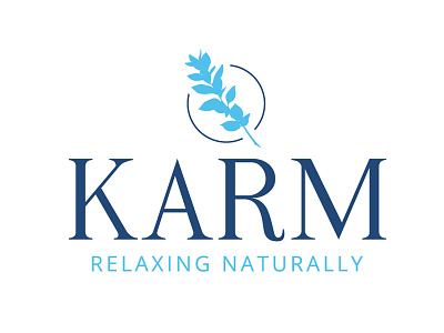 Karm logo branding candles identity design natural