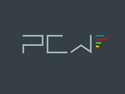 PCW brand identity logo motoring