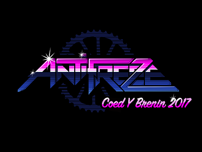 Antifreeze 2017 identity logo mtb retro sports