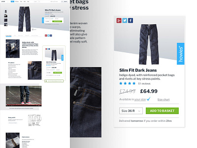 Ecommerce commerce fashion responsive ui ux website