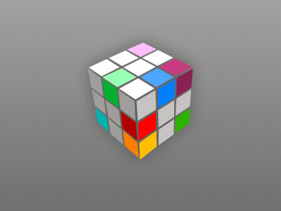 Cube - client reject concept box cube logo rubix