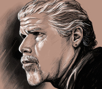 Clay Morrow (Ron Perlman) - Sons of Anarchy clay morrow ron perlman sons of anarchy