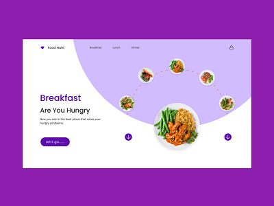 Restaurant Landing Page design figma