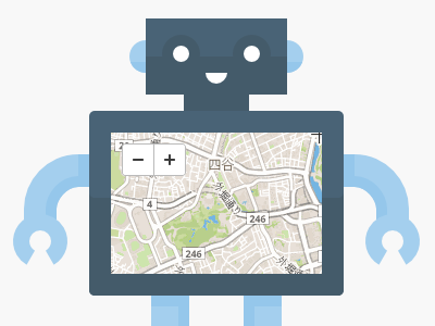 Responsive Robot! documentation mapbox maps robot