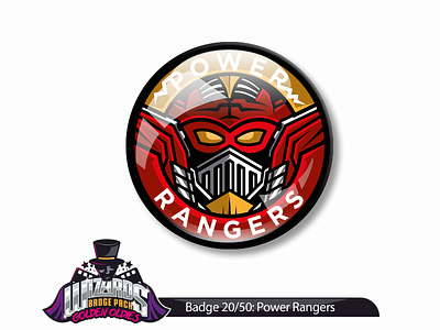 Daily Challenge 20/50: Power Rangers (1995) adobe design graphic illustration illustrator megazord power rangers robot sticker