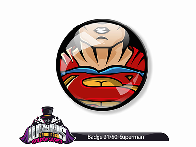 Daily Challenge 21/50: Superman (1978) badge daily design dribble graphic illustration movie sticker superhero superman