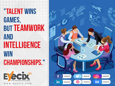 Team Work branding careerfy championships coding css3 design digitalmarketing eyecix html5 illustration intelligence talent team teamwork