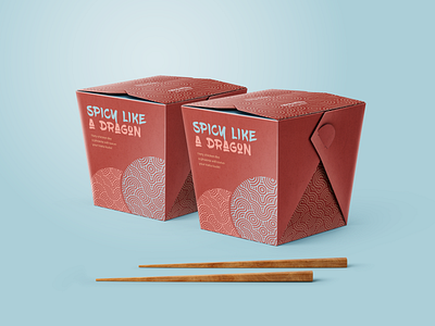 Branding design. Asian geometry. asia box branding design graphic design illustration japan japanese package print product vector wok