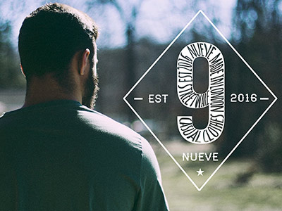 Logo for Nueve - clothing co. based in England