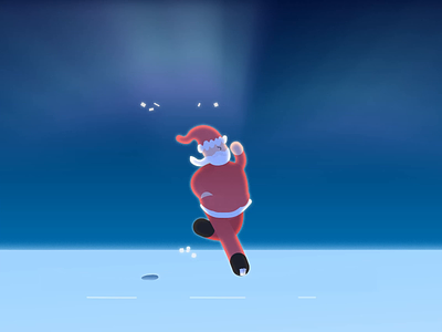 Santa Celebrate New Year :) 2d after effects animation new year 2019 santa