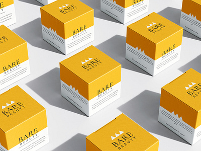 Bare Beauty Packaging Design branding design packaging product design