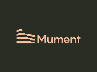 Mument Logo Design abstract brand clever colosseum culture cultures design identity lines logo luxury mark moment rich rome simple symbol travel