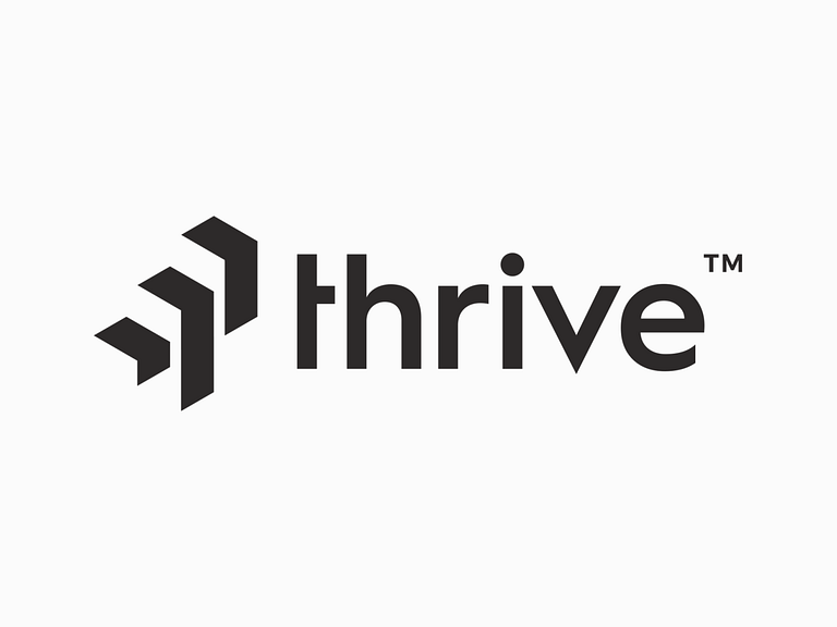 Thrive Logo Design Second Concept by Second Eight on Dribbble