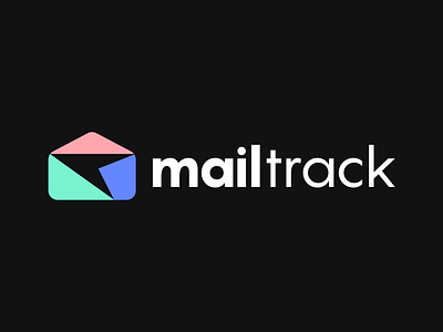 Mailtrack Logo Design brand branding delivery delivery app identity initial lines logo mail mailbox mark post poster simple symbol track ui uiux