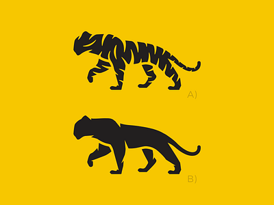 Tiger Logo abstract animal bold brand brand identity branding clever design hunt identity jungle lines logo mark simple stripe stripes strong symbol tiger logo