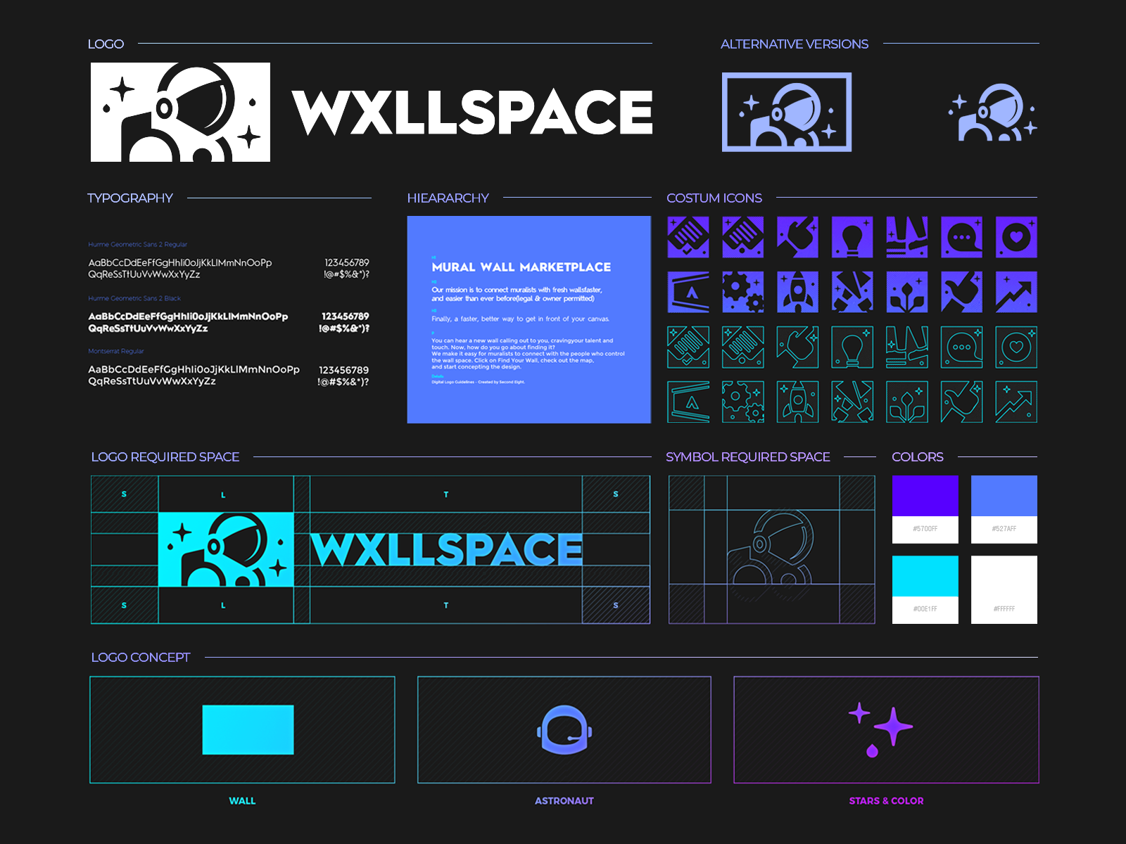 WxllSpace - Branding, Identity & Logo Design