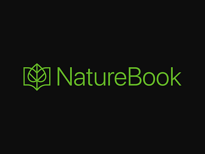 Nature Book Logo Design abstract book brand design elegant identity lines logo mark natural nature online organic plants simple store strong symbol