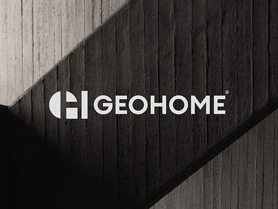 Geo Home Logo & Brand Identity Design architecture brand branding design g graphic design h home identity initials letters lines logo mark negative space simple symbol ui