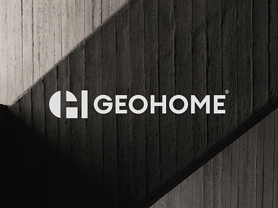 Geo Home Logo & Brand Identity Design architecture brand branding design g graphic design h home identity initials letters lines logo mark negative space simple symbol ui
