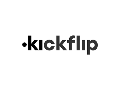 Kickflip Logo Design by Second Eight on Dribbble