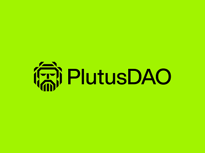 PlutusDAO Logo and Brand Identity Design ancient brand branding coin dao design identity illustration lines logo mark modern nft plutus simple strategy symbol ui ux website