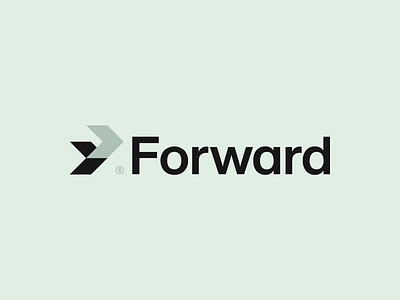 Forward Branding & Logo Design abstract arrow arrows bold brand branding design f forward idea identity intial letter lines logo mark simple strong symbol ui