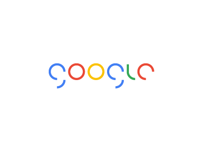 Google re-make abstract circle google icon logo logotype mark simple symbol