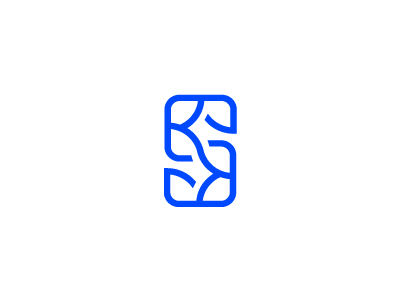 S initial / logo abstract brand identity initial lines logo mark s symbol