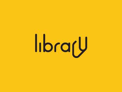 Library book books brand connection identity library logo logotype mark smart symbol