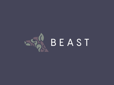 Beast abstract animal beast brand identity logo mark symbol