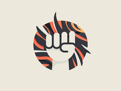 Revolution / Fist / Strong / Mark abstract brand fist fit identity illustration lines logo mark revolution strong symbol