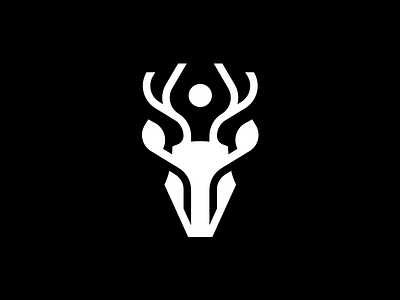 Deer animal brand branding clever deer design elegant identity illustration lines logo mark simple symbol