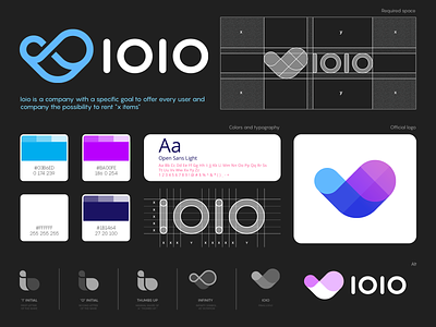 Ioio Logo Design & Branding abstract brand branding clever design i identity infinity initial jojo logo logo mark mark o smart symbol thumbs up