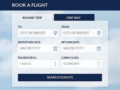 Book A Flight button date date picker flat flight form minimal search ui ux