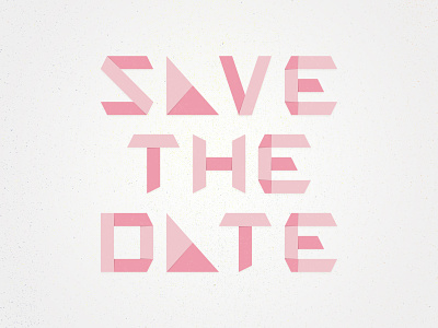 origami font font invitation origami save the date type wedding