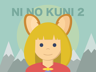 Ni No Kuni 2 flat graphic design illustration illustrator king evan pettiwhisker tildrum ni no kuni 2 vector video game