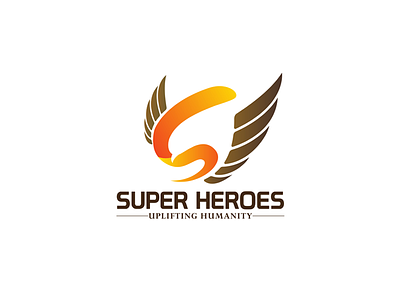 Super Heroes branding heroes logo logodesign logos negative space super