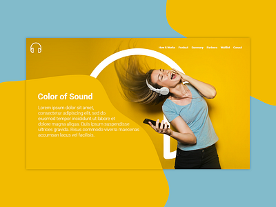 Color Of Sound colorofsound graphicdesign graphics ui ui ux uidesign