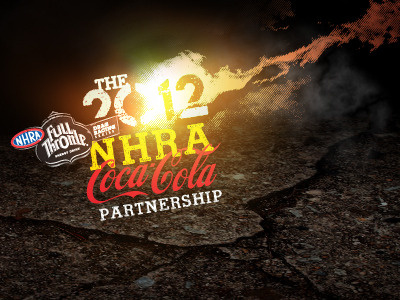 2012 NHRA Partnership coca cola full throttle nhra