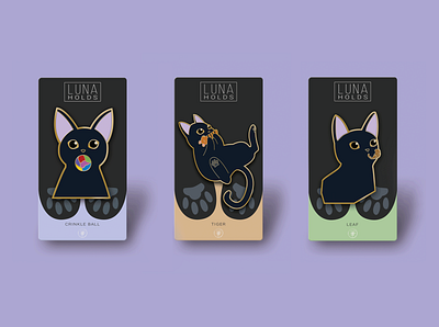 Luna Pins design mockup