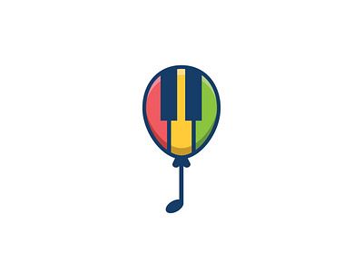 Piano Balloon Logo