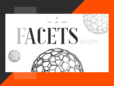 Facets 3d printer hero Website