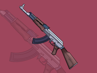 AK47 Illustration