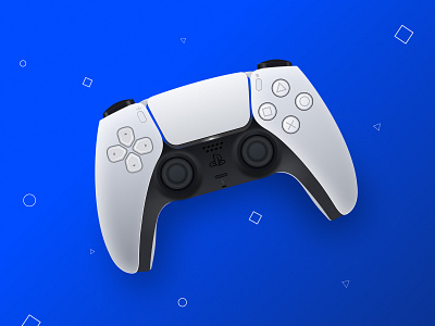 PS5 Controller illustration - Figma figma graphic design illustration