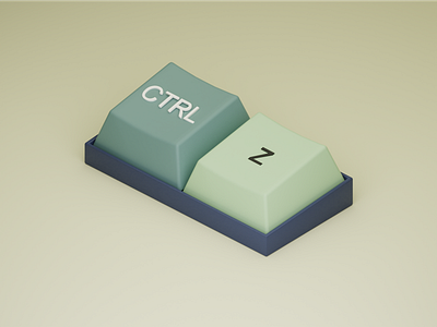 3D Keyboard 3d 3dart blender keyboard