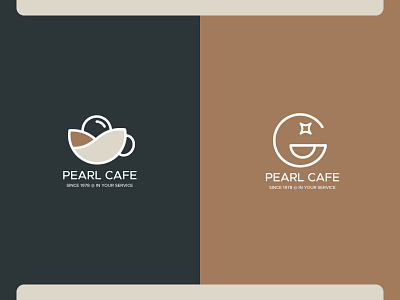 Cafe Logo branding cafe coffee illustration illustrator logo vector