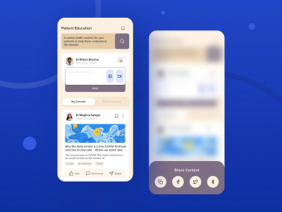 Healthcare App app appdesign design healthcare ui uidesign